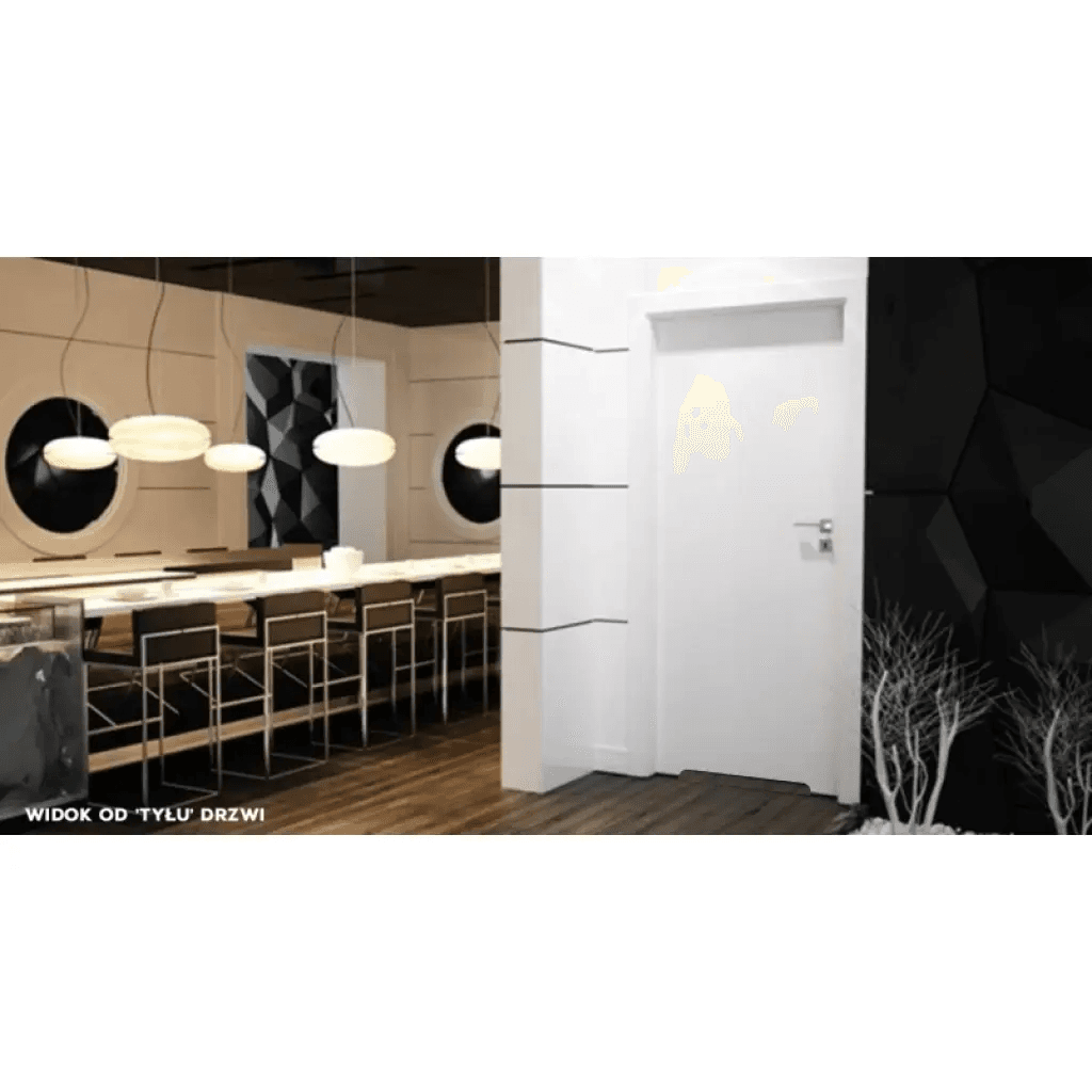 Drzwi Norma Decor 1 Prawe 80 cm Przylgowe z podcięciem wentylacyjnym, 100054346, Invado