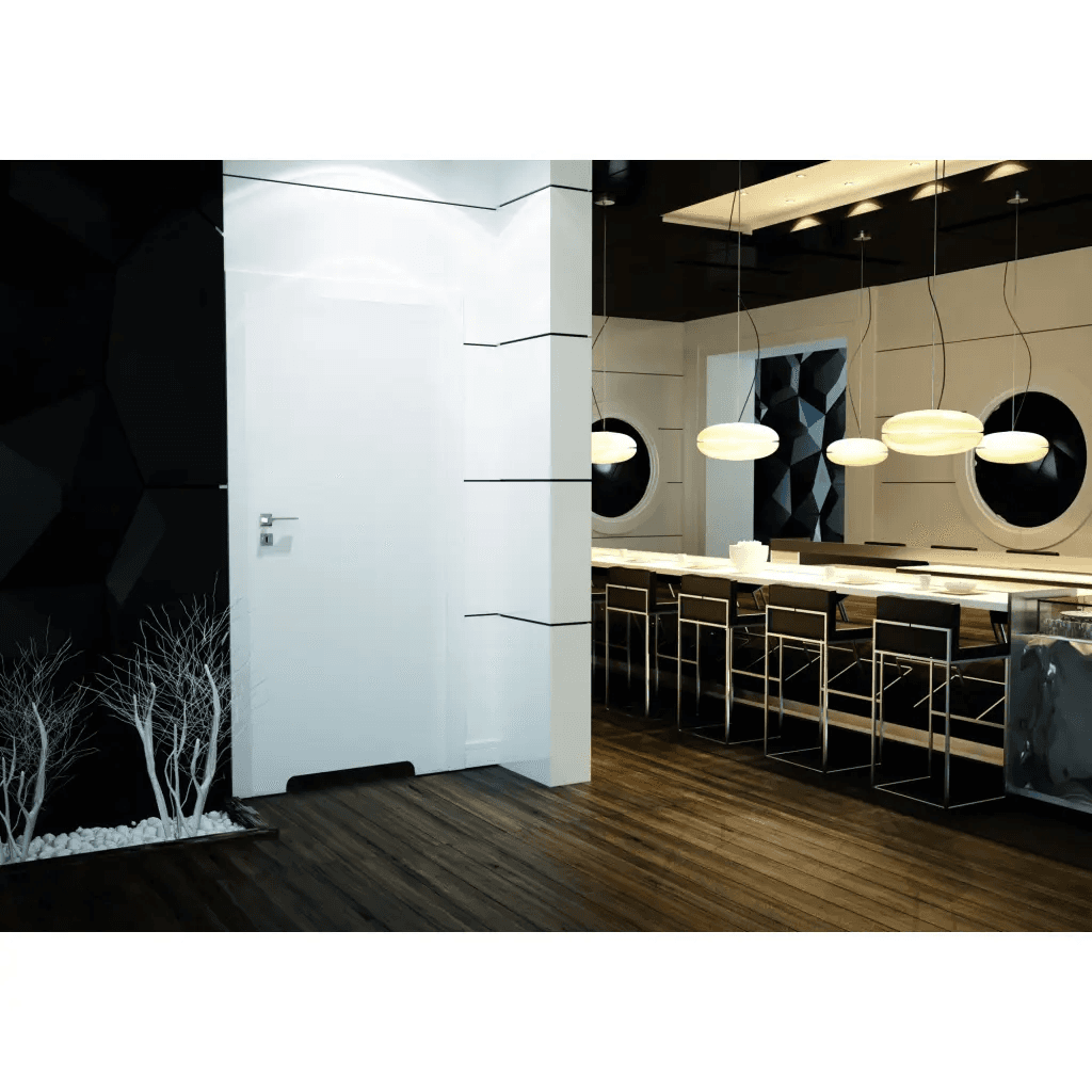 Drzwi Norma Decor 1 Lewe 80 cm Bezprzylgowe z podcięciem wentylacyjnym, 100042717, Invado