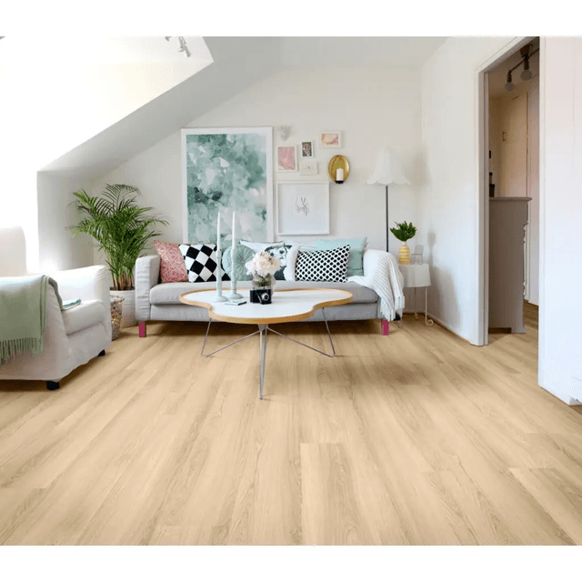 Panele winylowe z podkładem SPC LVT Dąb Riviera 03254LA Klasa 32 5 mm, 400086215, Unilin