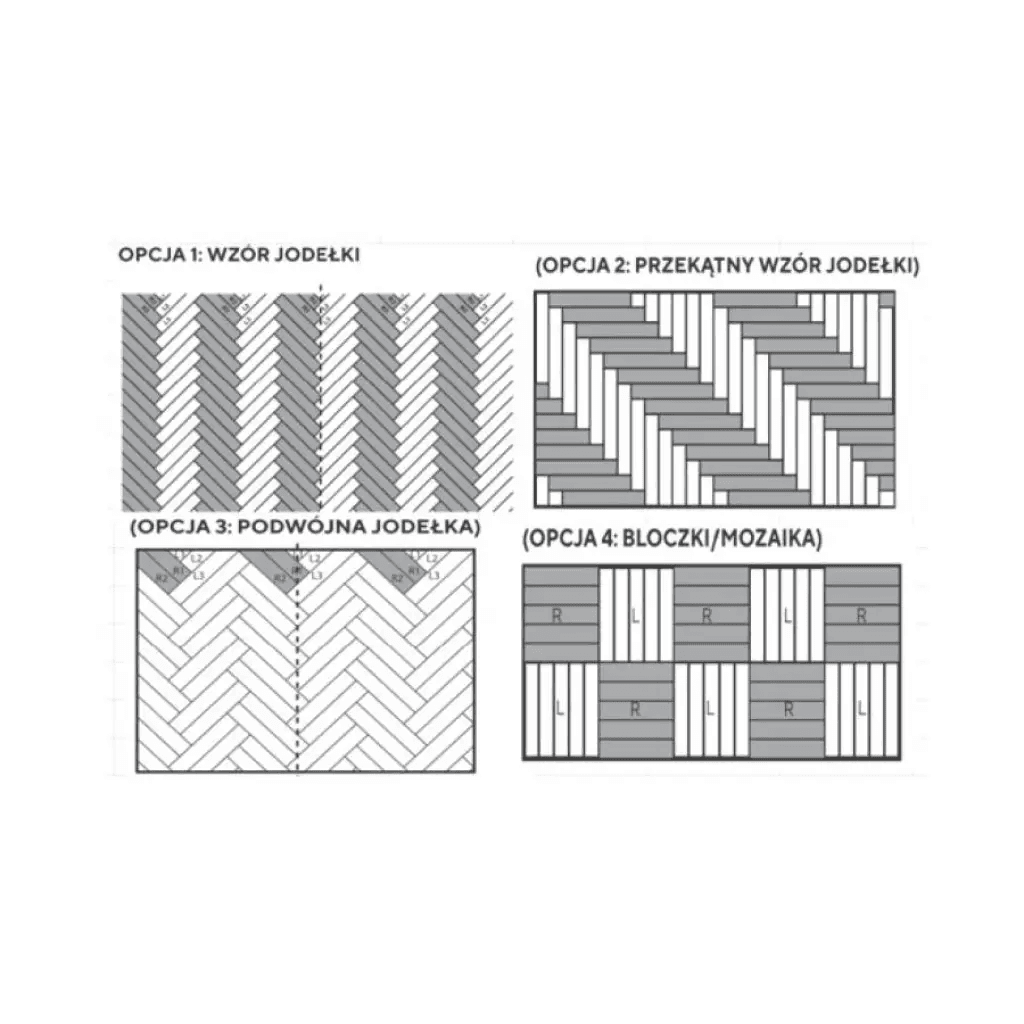 Panele winylowe Jodełka Glow DOU HB DB-611 Klasa 33 2.5 mm, Douro