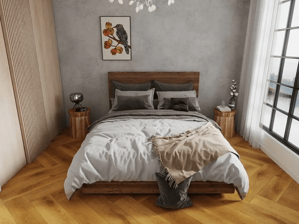 Panele winylowe SPC ze zintegrowanym podkładem Jodełka Noble PAN000343 Klasa 32 5 mm, Metamorphose