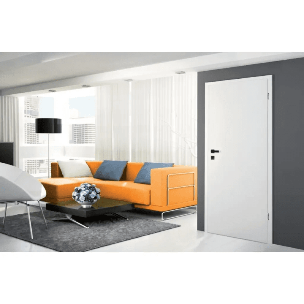 Komplet drzwi + ościeżnica Norma Decor 1 Prawe 80 cm Przylgowe, 100051760, 100054245, Invado