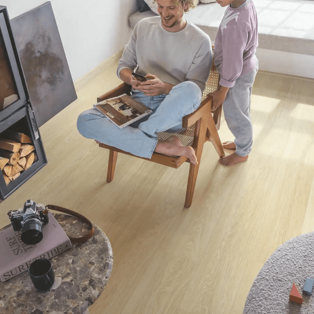 Serene oak light natural Klasa 33 2.5 mm, SGMPC20321, Quick-Step Unilin