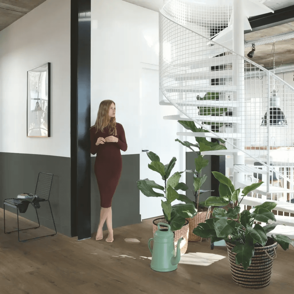 Linen oak dark brown Klasa 33 2.5 mm, SGMPC20330, Quick-Step Unilin
