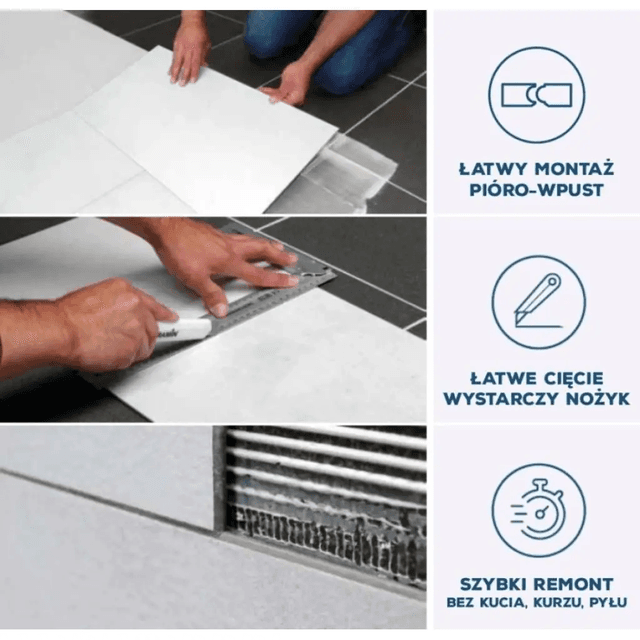 Panele winylowe Carona Rocket 51021 Klasa 34 3.2 mm, Classen