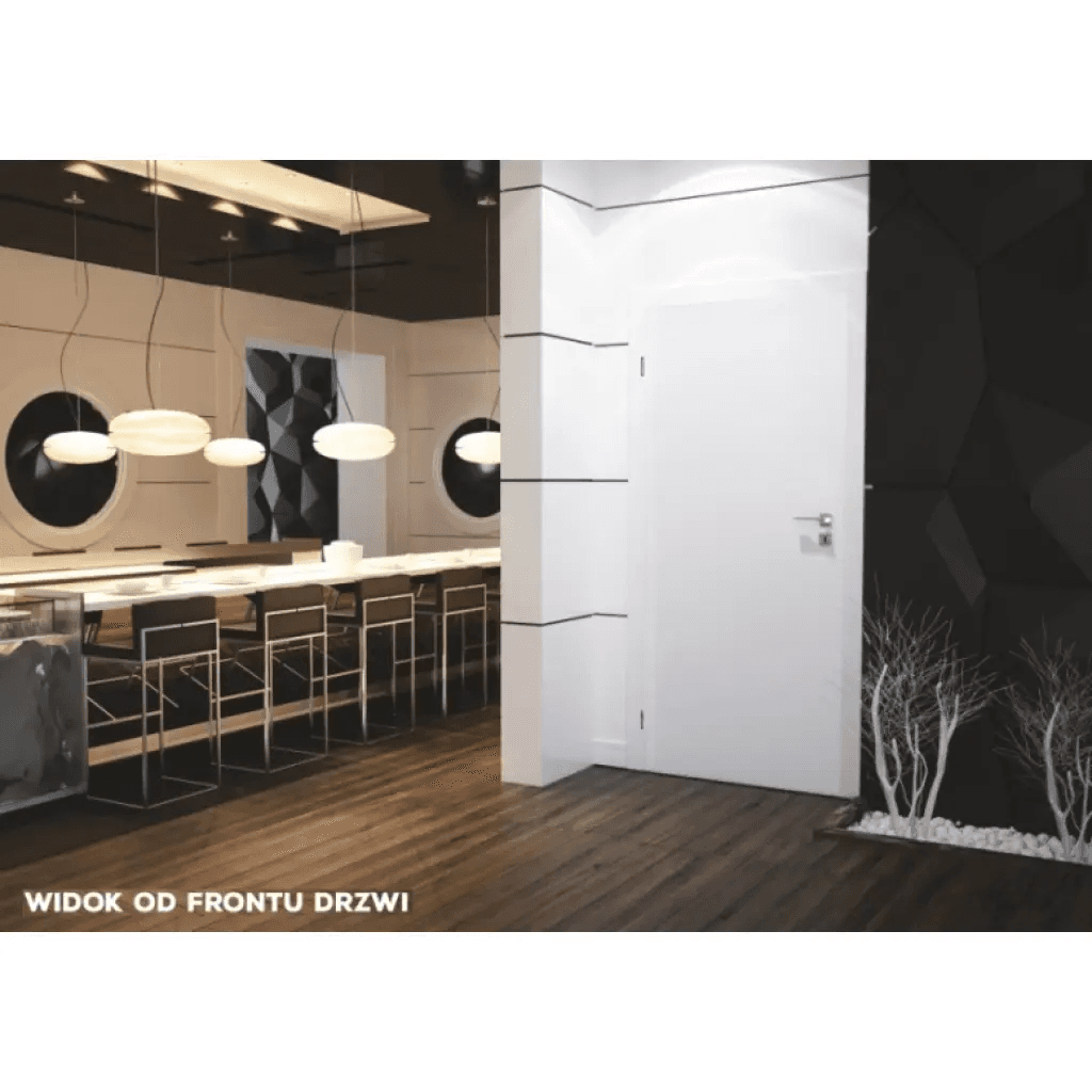 Komplet drzwi + ościeżnica Norma Decor 1 Lewe 70 cm Przylgowe, 100051757, 100054206, Invado