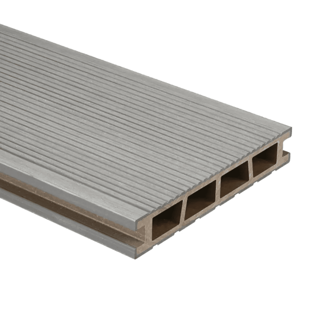 Deska tarasowa dwustronna BERGDECK B150 szczotkowana Antracyt 4m 25 mm, BD7101, Bergdeck