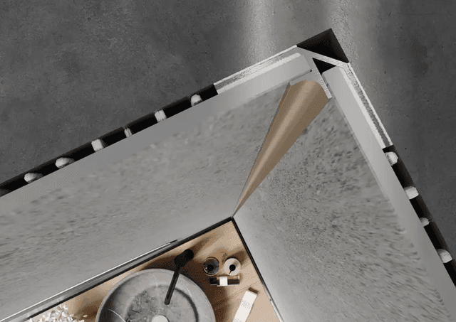 Narożnik wewnętrzny Modee TITANIUM A3 2800mm, 5905167882719, Modee