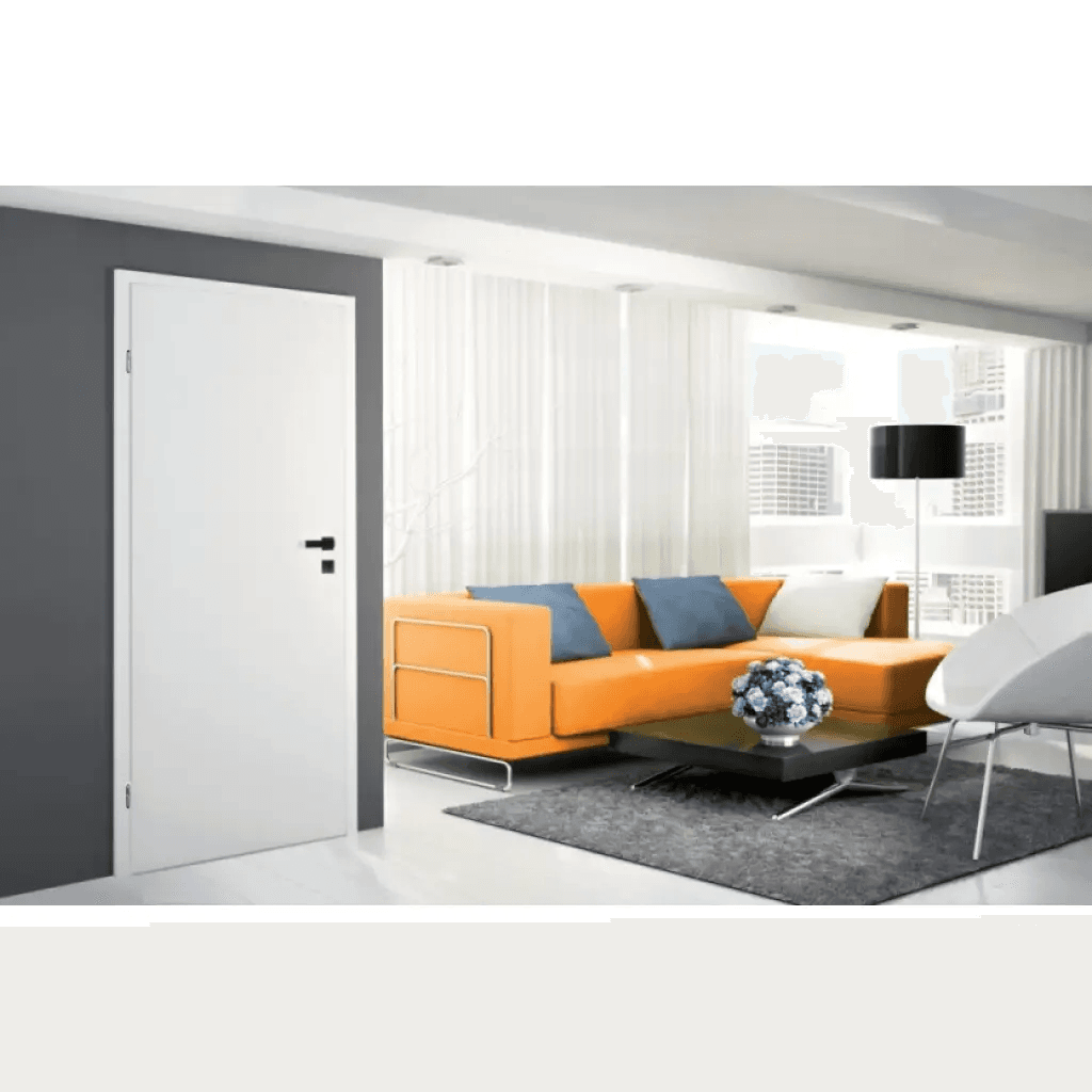 Komplet drzwi + ościeżnica Norma Decor 1 Lewe 80 cm Przylgowe, 100051764, 100054242, Invado