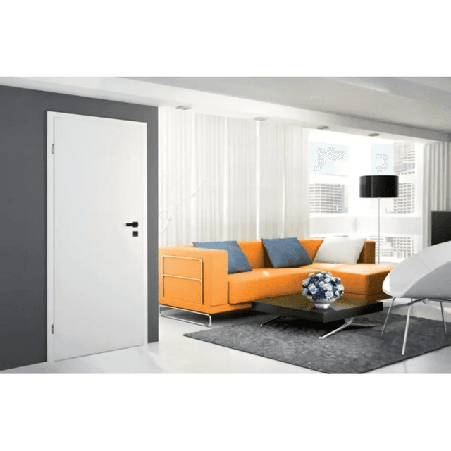 Komplet drzwi + ościeżnica Norma Decor 1 Lewe 80 cm Przylgowe, 100051764, 100054242, Invado