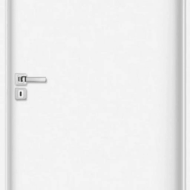 Komplet drzwi + ościeżnica Norma Decor 1 Lewe 80 cm Przylgowe, 100051764, 100054242, Invado