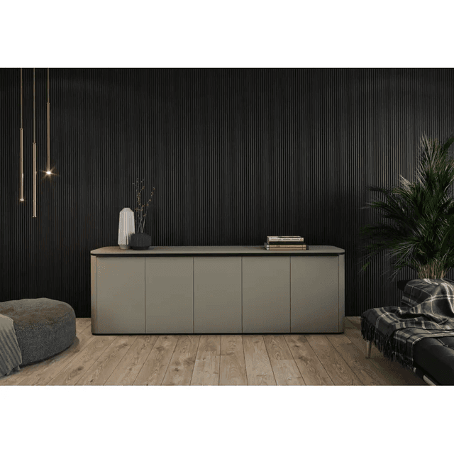 Lamele Matt Soft Touch Black O 723 Oval, 120041903, AGT