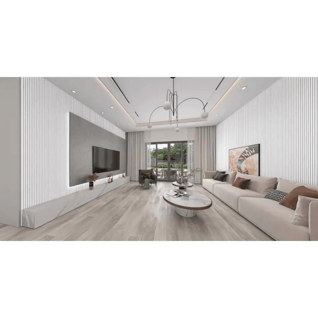 Lamele Matt Soft Touch White O 734 Oval, 120042717, AGT