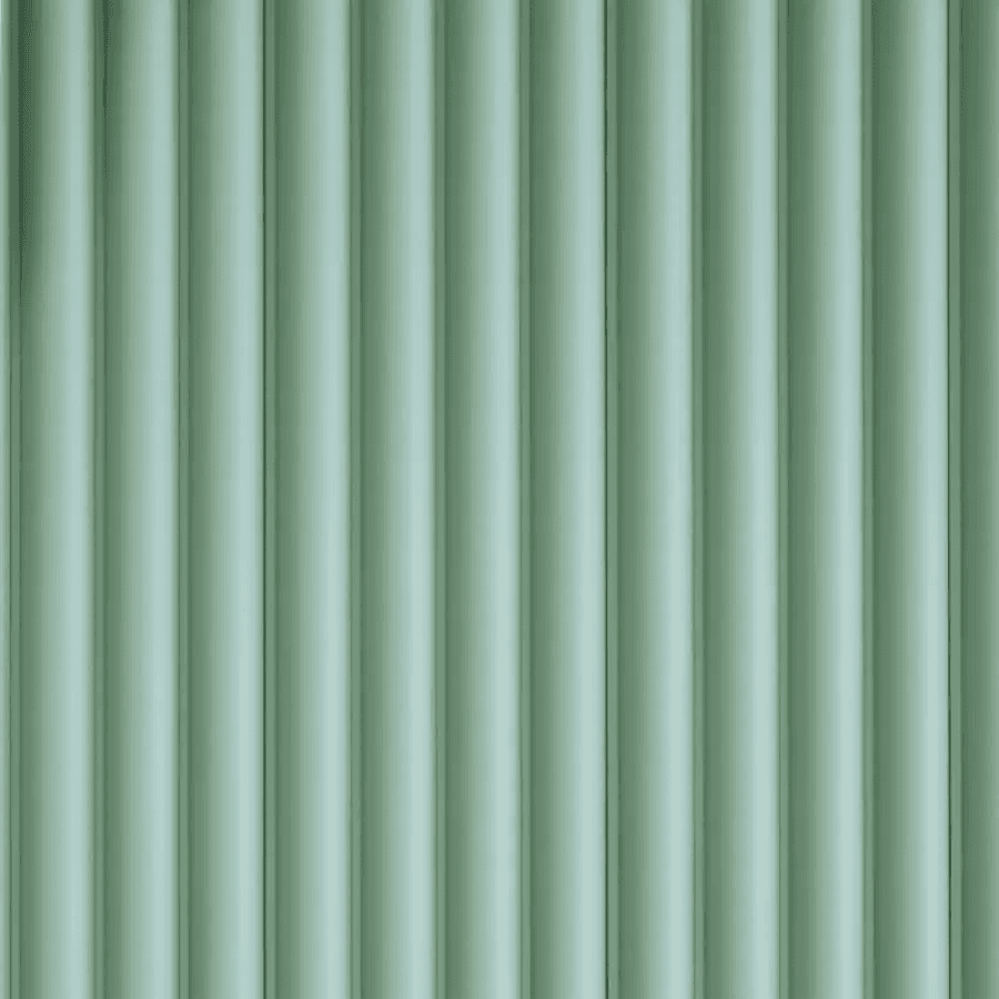 Lamele kolorowe Matt Soft Touch Relax Green O 735 Oval, 120042200, AGT