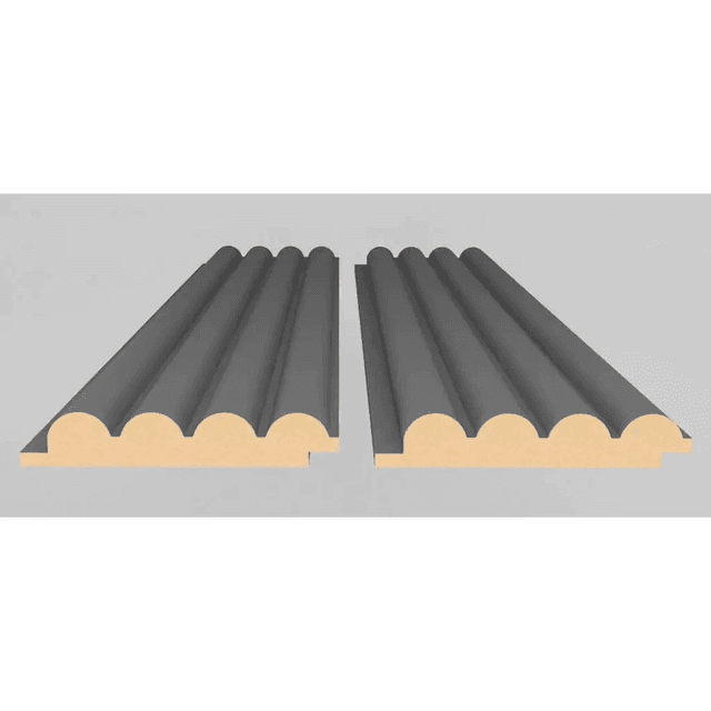 Lamele kolorowe Matt Soft Touch Relax Green O 735 Oval, 120042200, AGT