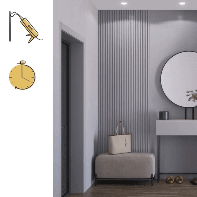 Panel lamelowy Mesh Touch M 160, 6075095, Vilo