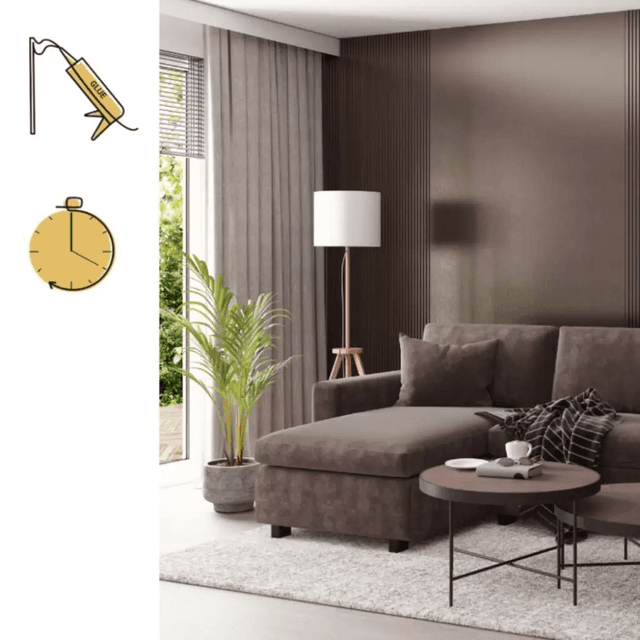 Panel lamelowy Rose Copper S 148, 6073765, Vilo