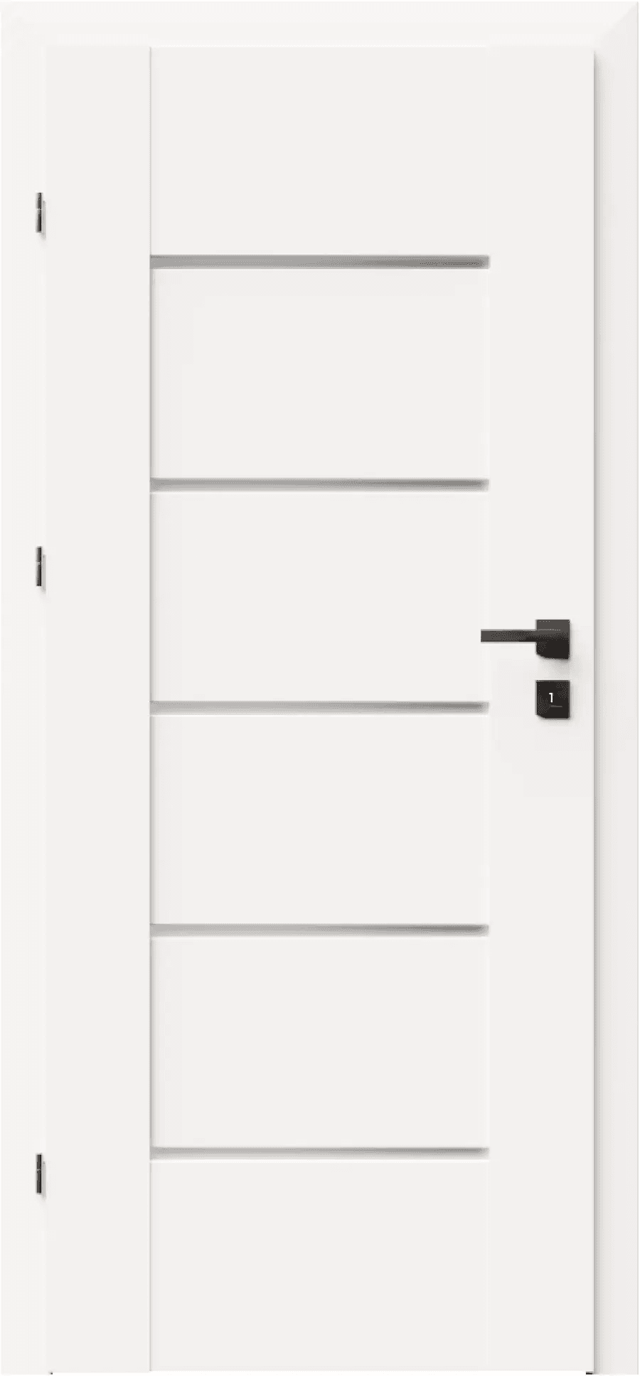 Drzwi DRE Lumio 1 przylgowe lewe/prawe 70,80,90cm