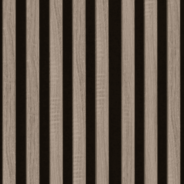 Lamele Panel lamelowy na filcu dąb sonoma 2700 x 308 mm, 53615641102, Marbet Design