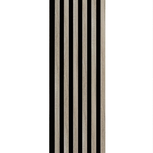 Lamele Panel lamelowy na filcu dąb sonoma 2700 x 308 mm, 53615641102, Marbet Design
