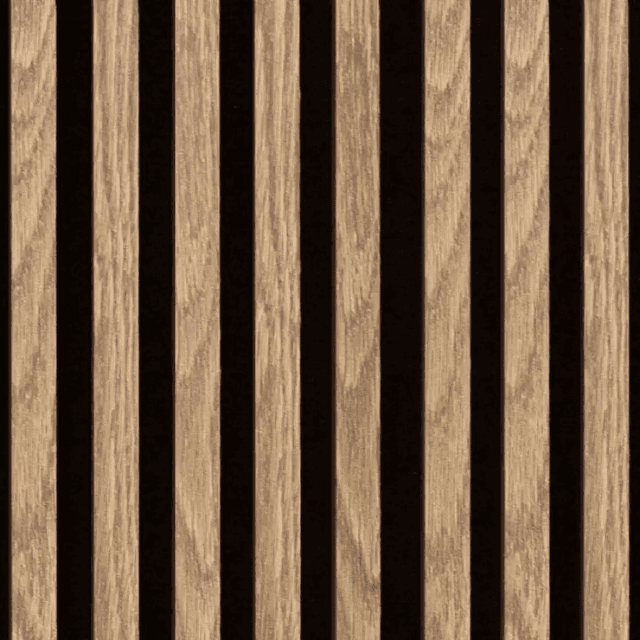 Lamele Panel lamelowy na filcu dąb jasny 2700 x 308 mm, 53615641103, Marbet Design