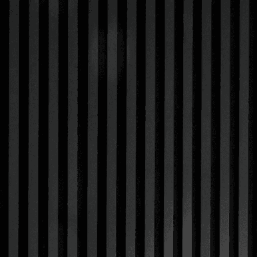 Lamele Panel lamelowy na filcu czarny mat 2700 x 308 mm, 53615641101, Marbet Design