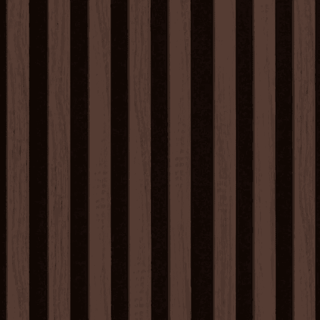 Lamele Panele lamelowe na filcu dąb ciemny 2700 x 308 mm, 53615641104, Marbet Design