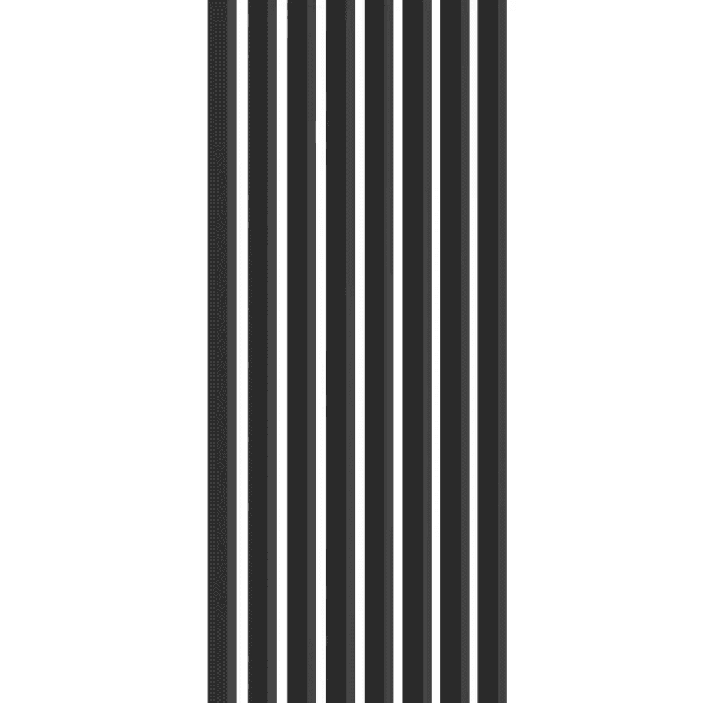 Lamele Ścianka lamelowa Woodwall Czarna, 33610329003, Marbet Design