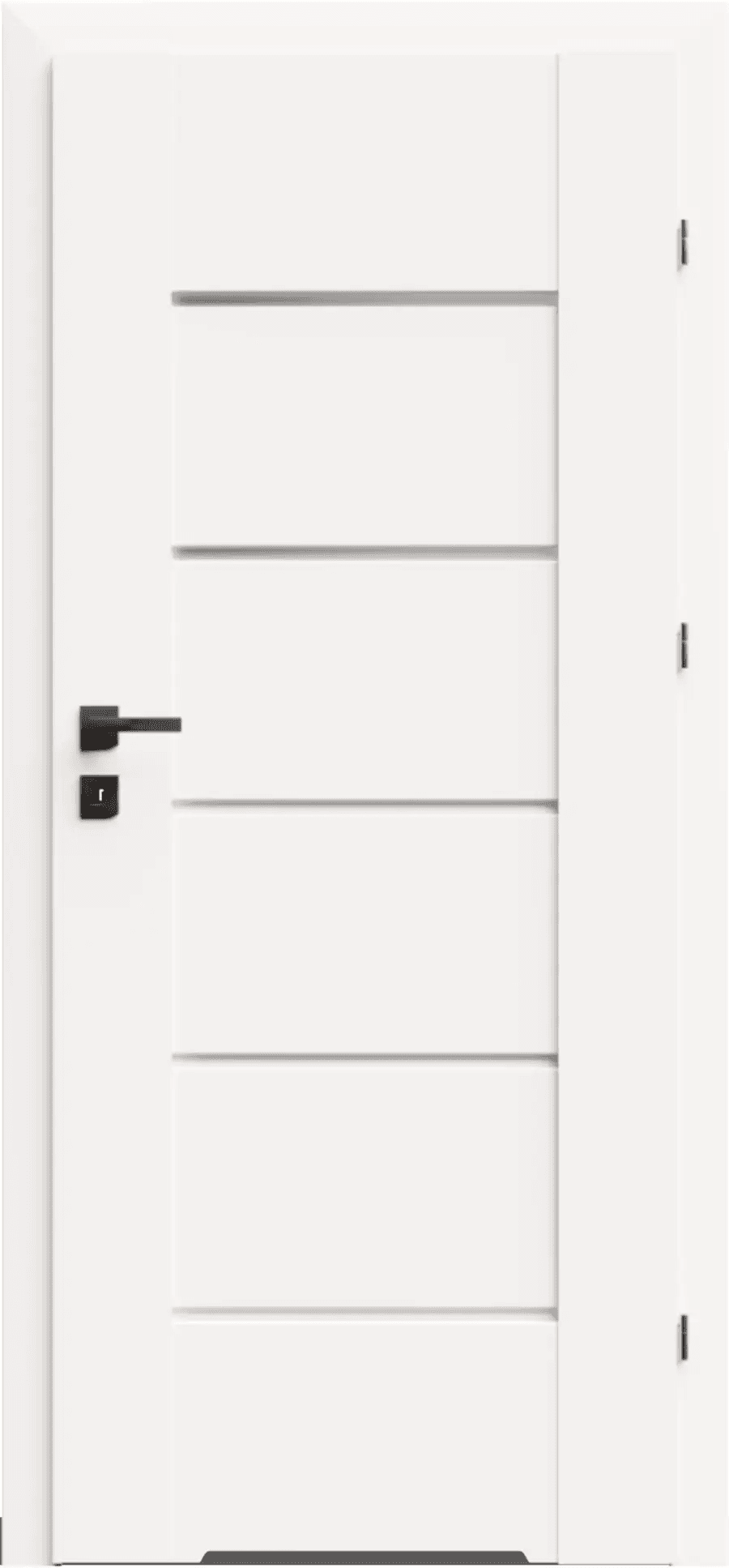 Drzwi DRE Lumio 9 przylgowe prawe 80cm WC z podcięciem wentylacyjnym, DRE 400011062, DRE