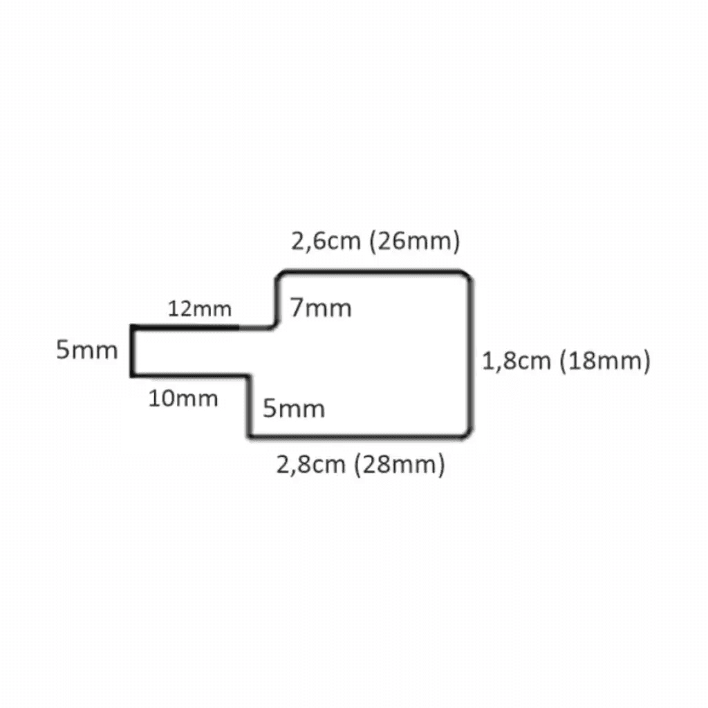 Listwa zakończeniowa Szary Mat Soft Touch Grey 729 Prawa M, 120039547, AGT