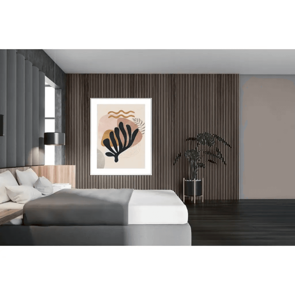 Zakończenie lameli Lamele S Stretto Listwa Prawa Dąb Ciemny L0104R, Mardom Decor