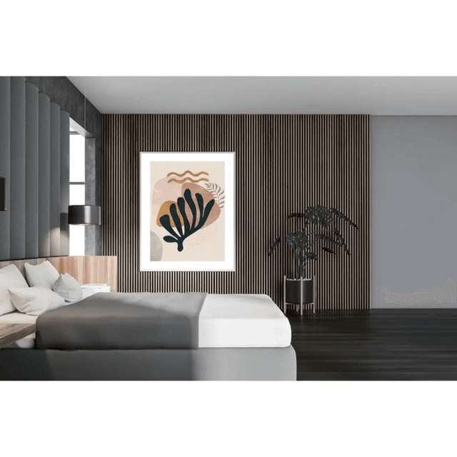 Zakończenie lameli Lamele S Stretto Listwa Lewa Dąb Ciemny L0104L, Mardom Decor