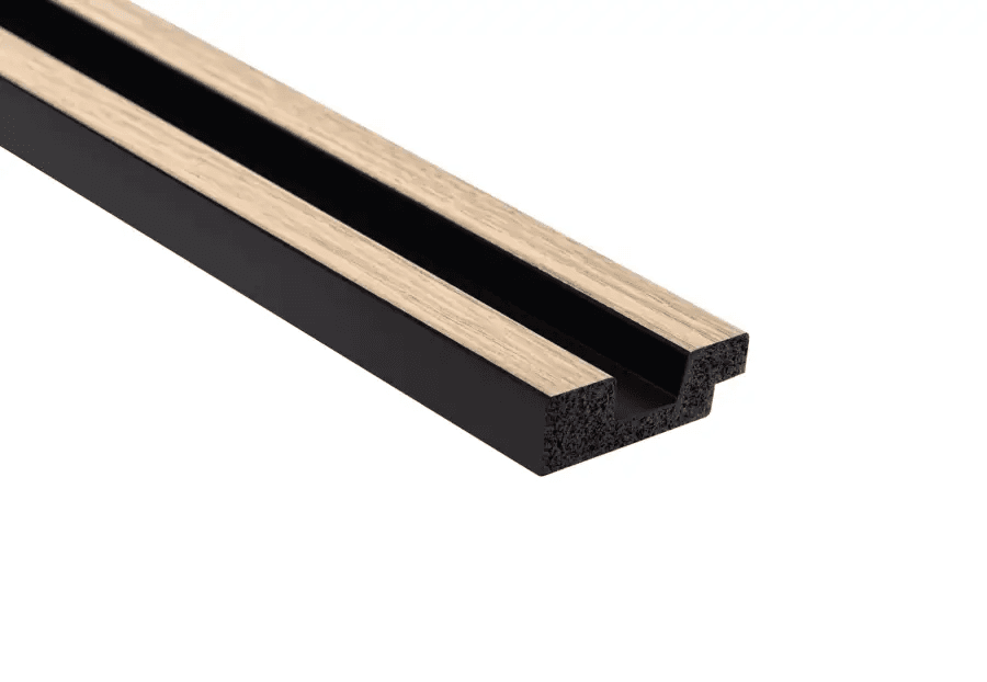 Zakończenie lameli Lamele S Stretto Listwa Lewa Dąb Jasny L0102L, Mardom Decor