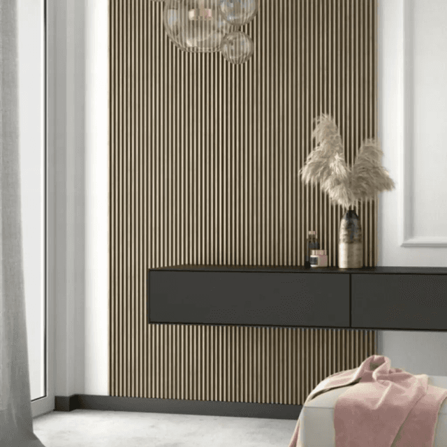 Zakończenie lameli Lamele M Medio Listwa Lewa Dąb Klasyczny L0206L, Mardom Decor