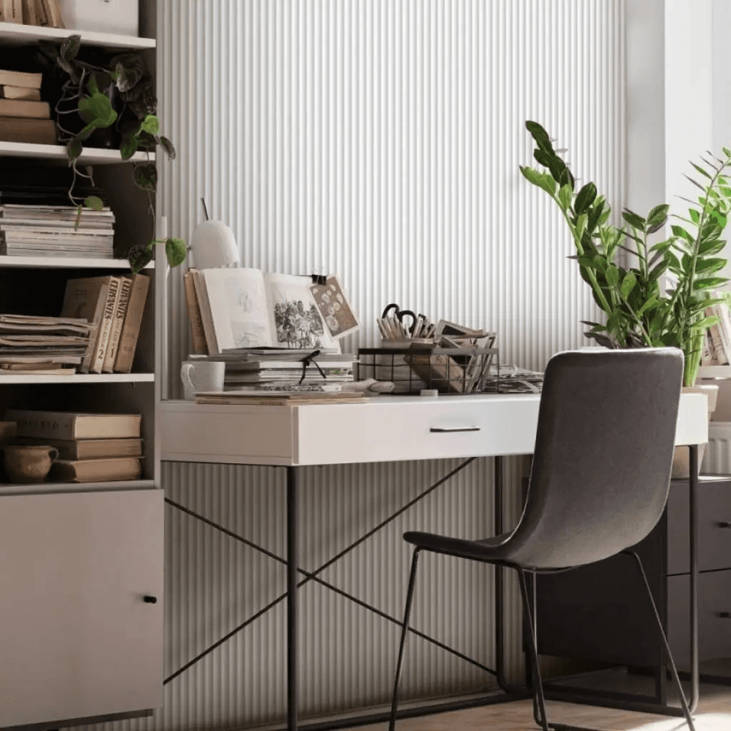 Lamele Listwa uniwersalna Linerio XS-Line Oval, Wave White 6065817, VOX