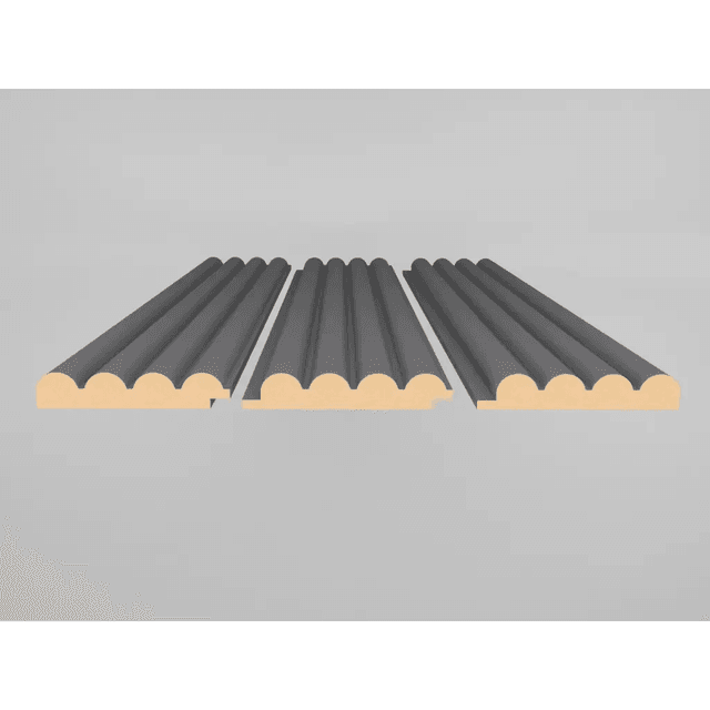 Listwa zakończeniowa Supramat Timeless Grey 3017 Prawa Oval, 120046371, AGT