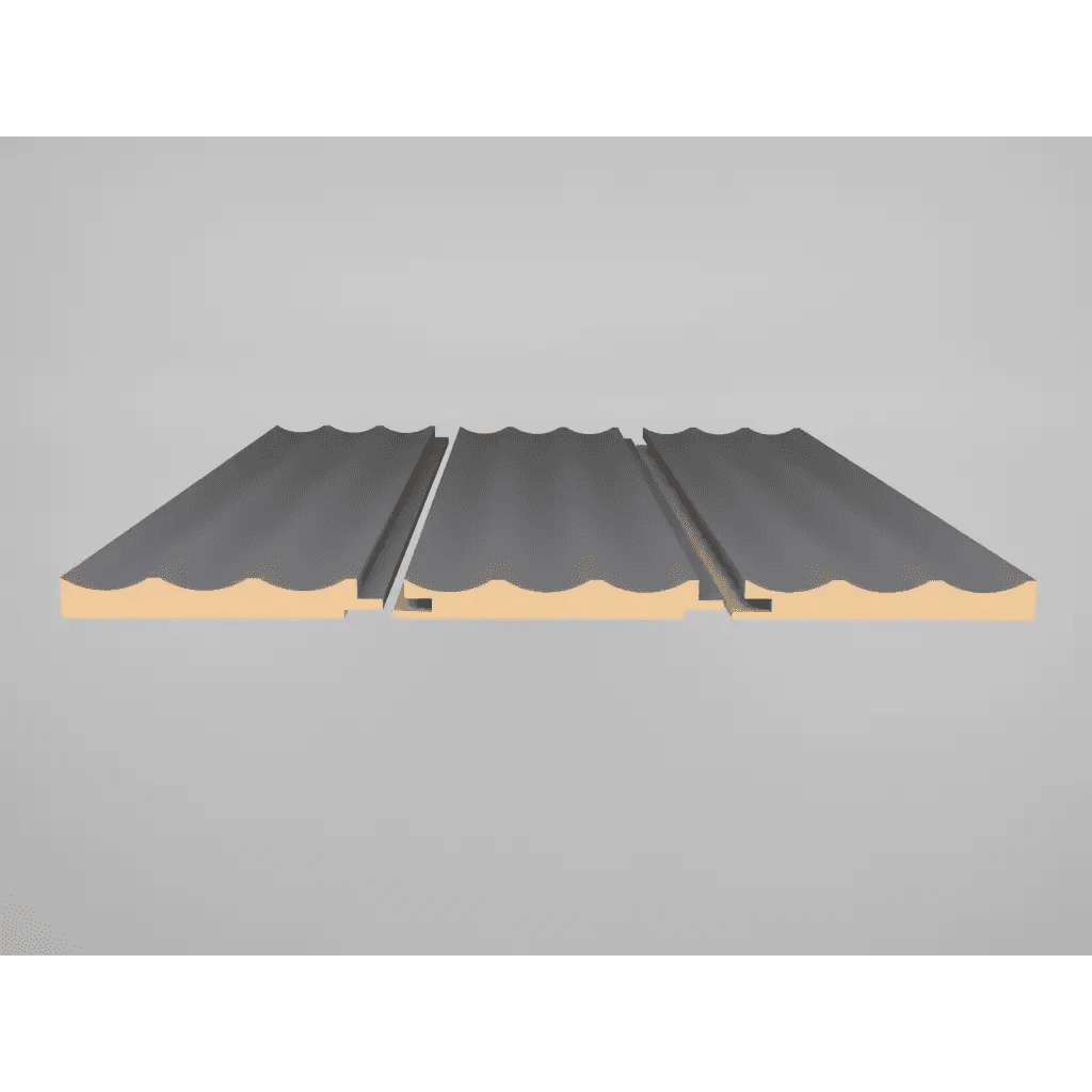 Listwa zakończeniowa Supramat Timeless Grey 3017 Prawa Wave, 120040680, AGT