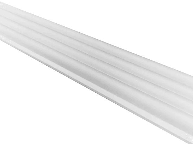 Listwa zakończeniowa Matt Soft Touch White 734 Prawa Oval, 120043089, AGT