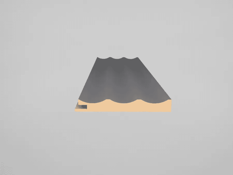 Listwa zakończeniowa Matt Soft Touch White 734 Prawa, 120039505, AGT