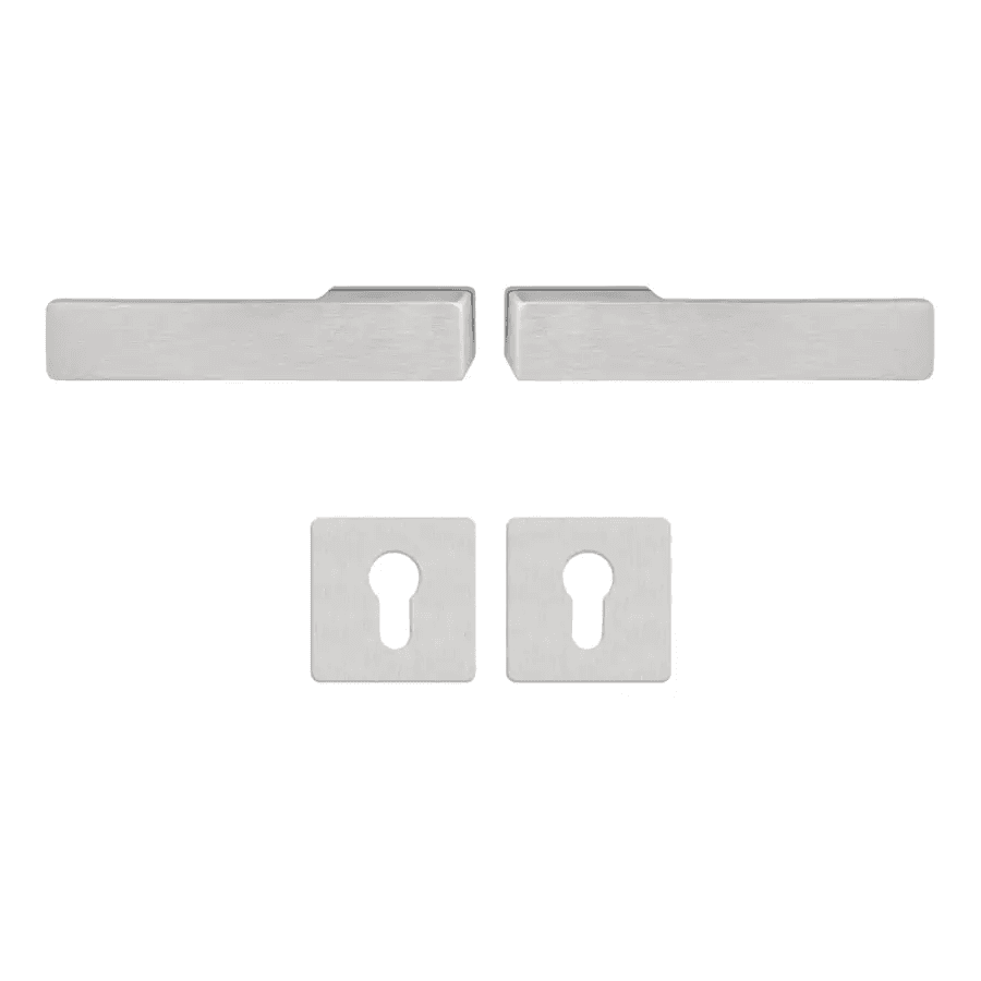 Klamka Libera Inox klamko + klamka + rozeta WB, 5907505414903, Axa