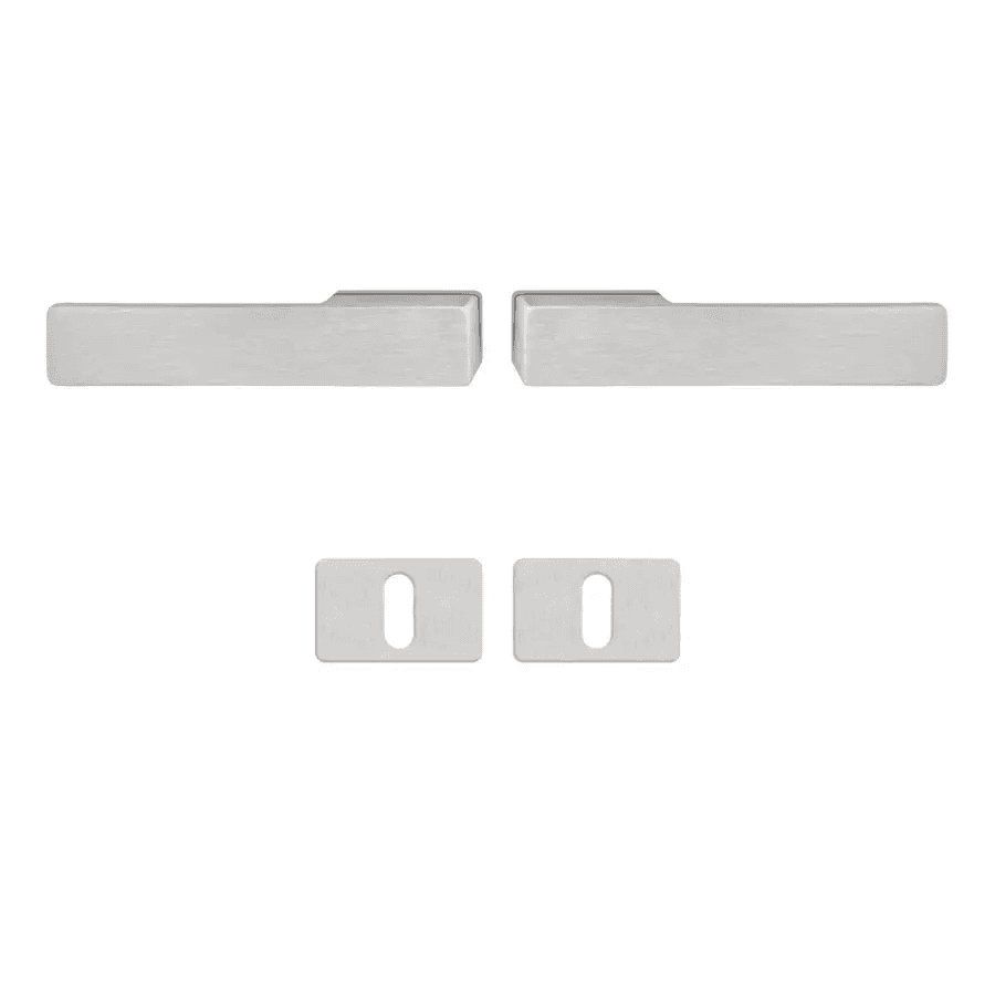 Klamka Libera Inox klamko + klamka + rozeta WK, 5907505414927, Axa