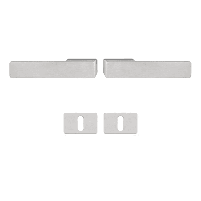 Klamka Libera Inox klamko + klamka + rozeta WK, 5907505414927, Axa