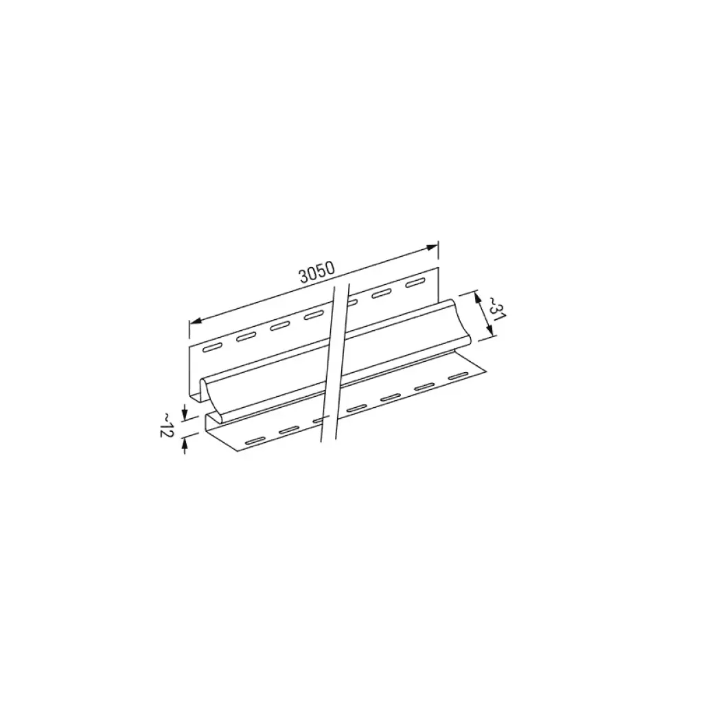 Panele zewnętrzne Listwa narożna wewnętrzna Dąb Miodowy SVPU 13 3027125, Vilo