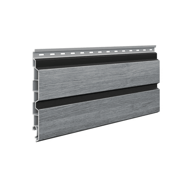 Panele elewacyjne fasadowe Solvo V-Black Dąb Szary 3031999 SO-02, VOX