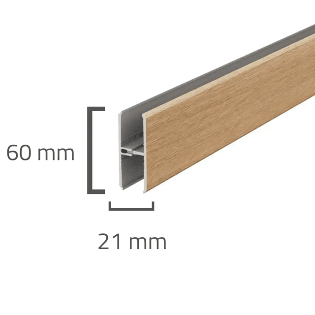 Panele elewacyjne fasadowe Solvo Łącznik Dąb Naturalny 2-cz FS-282, 3030910, VOX