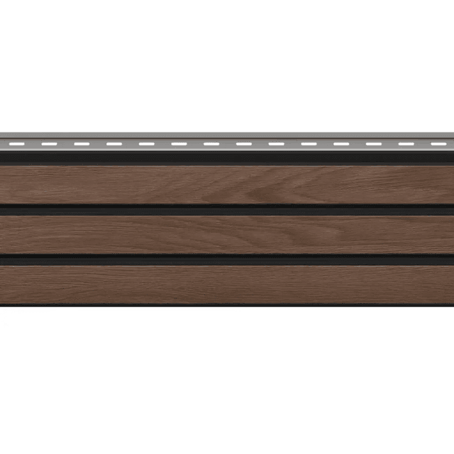 Panele elewacyjne fasadowe Solvo V-Black Dąb Czekoladowy 3032014 SO-03, VOX