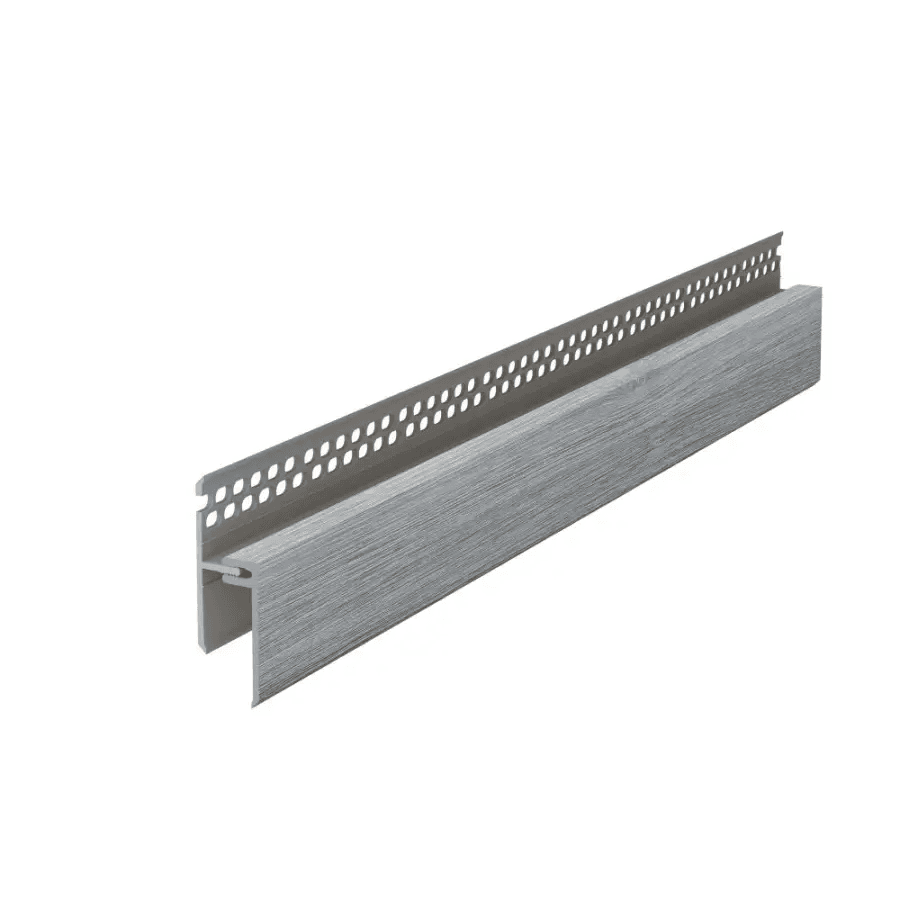 Panele elewacyjne fasadowe Solvo Listwa wentylacyjna górna Dąb Szary 2-cz FS-262, 3030904, VOX