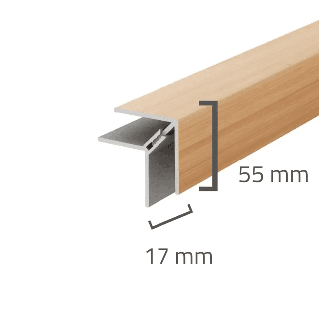 Panele elewacyjne fasadowe Solvo Listwa narożna zewnętrzna Cedr 2-cz FS-222, 3030873, VOX