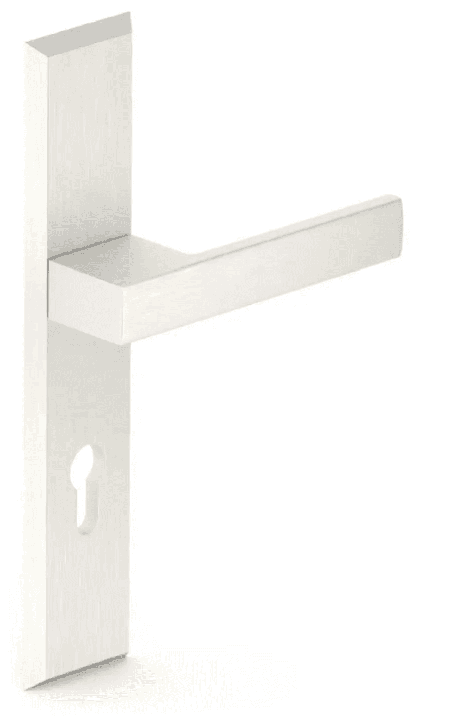 Klamka TOTAL do drzwi zewnętrznych długi szyld 72mm T72I, METAL-BUD