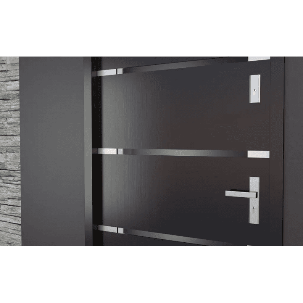 Klamka TOTAL do drzwi zewnętrznych długi szyld 72mm T72I, METAL-BUD